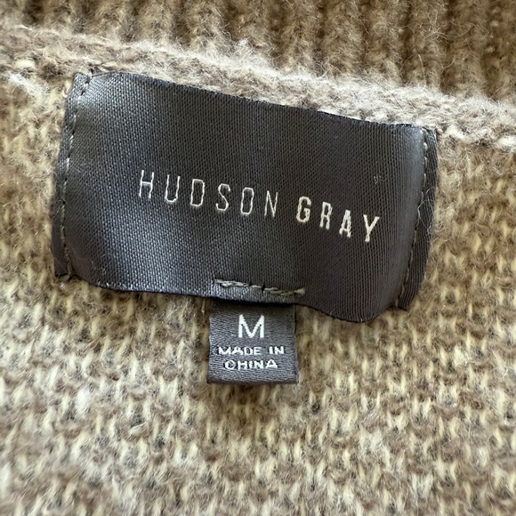 Hudson Gray Wanna Be Close Checkered Cardigan — Size Medium - Picture 6 of 6